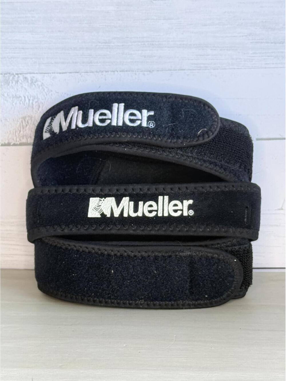 Mueller Adjustable Black Knee Strap Brace Support